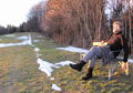 Gaisbühelwiese - Wintersonne Hr Horn.JPG